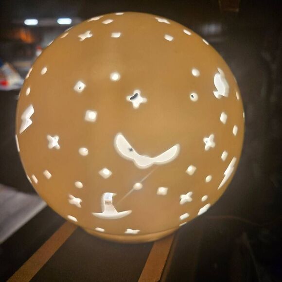 Potter The Wizar cutout charms LED night light globe no micro usb cord included - Picture 5 of 13